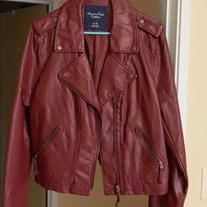 American Eagle Leather Jacket